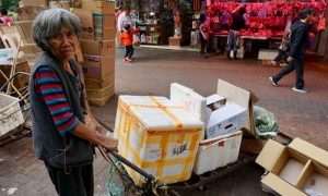 Hong Kong's Elderly Are Collecting Scrap to Get By